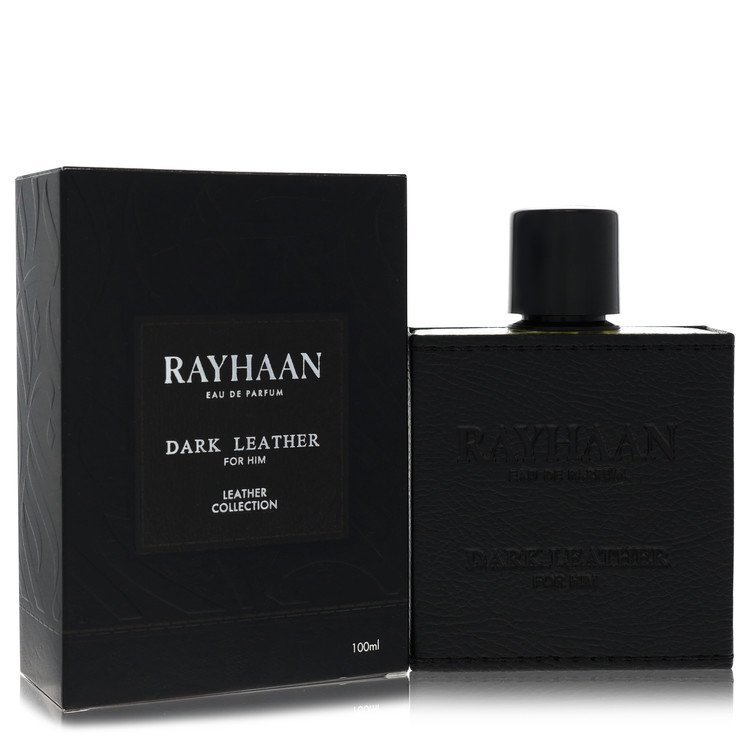 Rayhaan Dark Leather by Rayhaan Eau De Parfum Spray 3.38 oz for Men - UpExpressINC