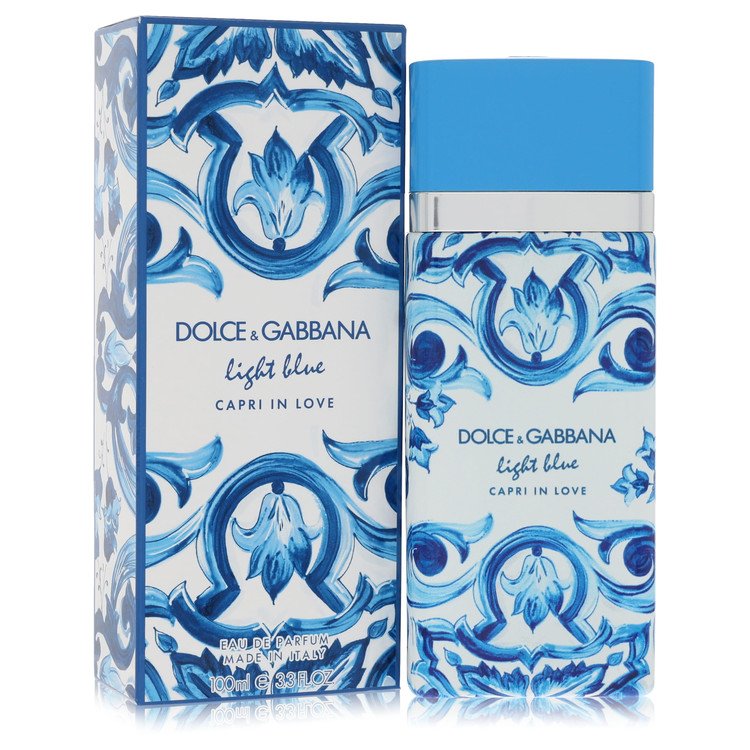 Light Blue Capri in Love by Dolce & Gabbana Eau De Parfum Spray 1.7 oz for Women