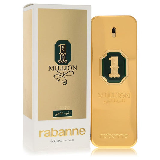 1 Million Golden Oud by Paco Rabanne Parfum Intense Spray 3.4 oz for Men