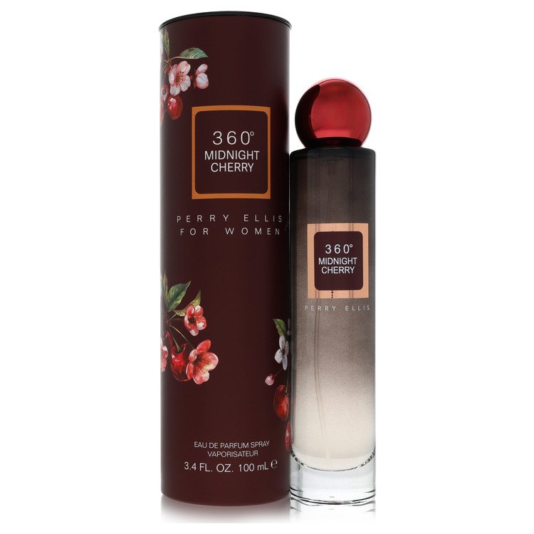 Perry Ellis 360 Midnight Cherry by Perry Ellis Eau De Parfum Spray 3.4 oz for Women