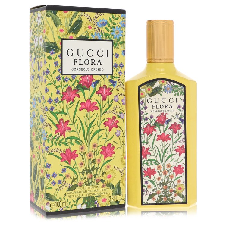 Flora Gorgeous Orchid by Gucci Mini EDP Spray .33 oz for Women